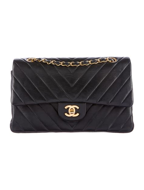 chanel medium chevron flap bag|Chanel Chevron shoulder bag.